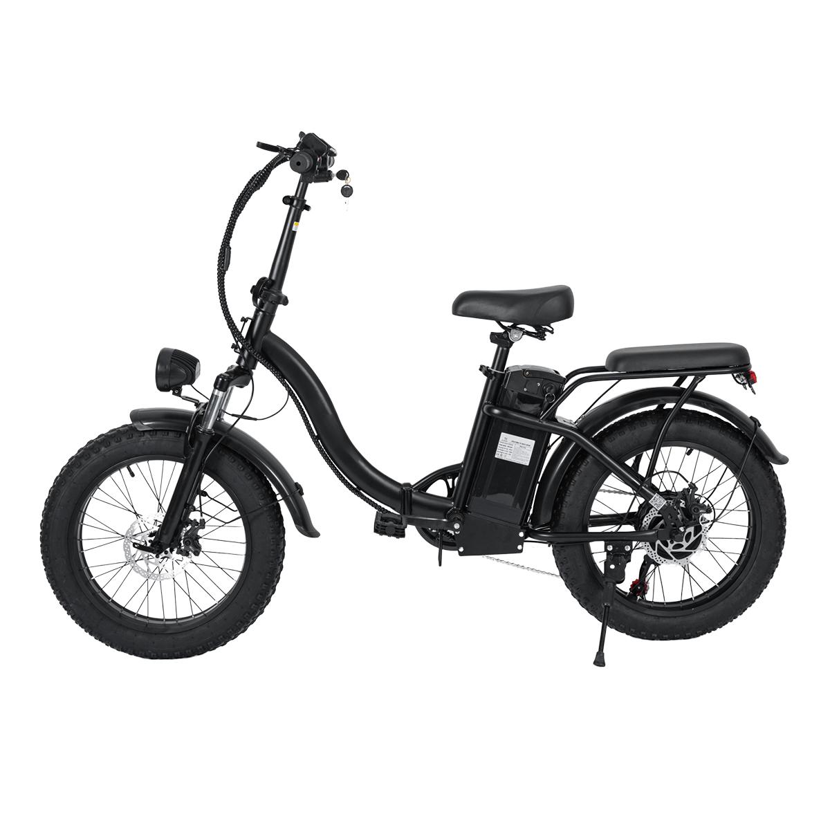 Bicicleta elétrica dobrável