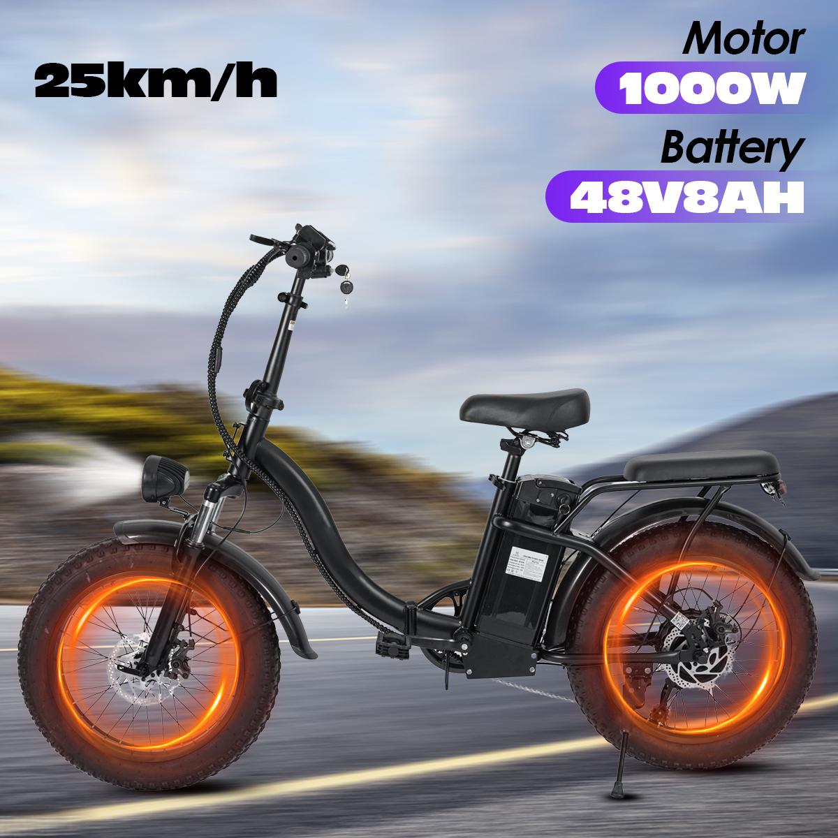 SAMEBIKE XWLX09-II 1000W fat tire electric mountain bike for adults